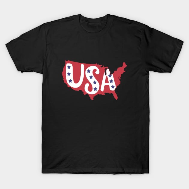 USA T-Shirt by valentinahramov